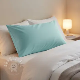 Baumwollstoff popeline mint