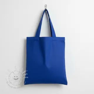 Baumwollstoff popeline cobalt