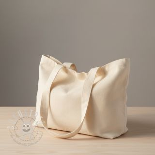 Baumwollstoff popeline ecru