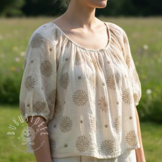 Baumwollstoff EMBROIDERY Sofia design A