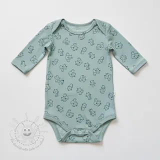 Baumwollstoff FLANNEL Cats mint