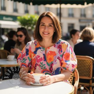 Baumwollstoff Unicorns multi digital print