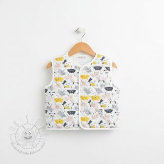 Baumwollstoff QUILTING Parapluie perle