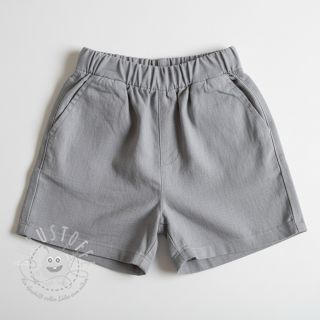 Baumwollstoff mit Leinen PREMIUM light grey