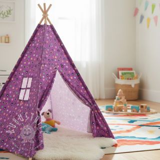 Baumwollstoff Love mauve