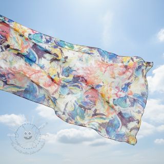 Baumwollstoff DOBBY Staind branch digital print