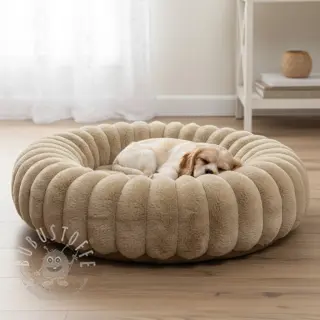 Kunstfell Barracuda beige