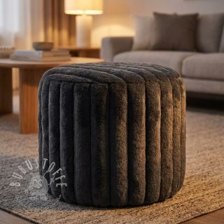 Kunstfell Barracuda fusain