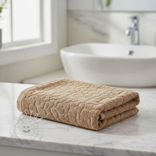 Kuschelfrottee Animal skin brown