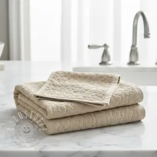 Kuschelfrottee Animal skin sand