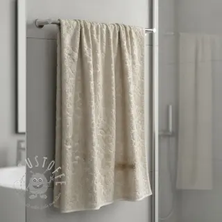 Kuschelfrottee Animal skin sand