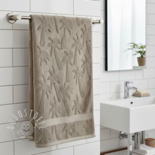 Kuschelfrottee Palmtrees sand