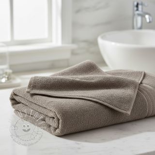 Frottee elastisch toffee