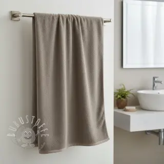 Frottee elastisch toffee