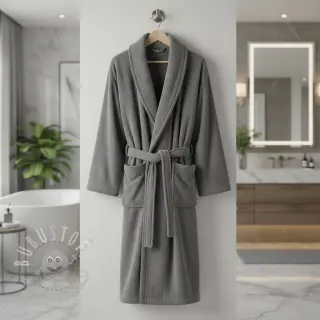 Kuschelfrottee VELVET BAMBOO grey