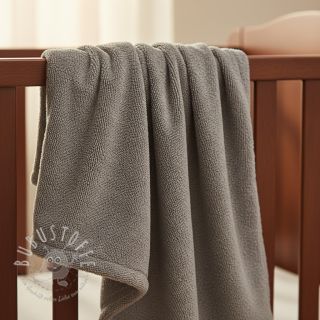 Kuschelfrottee VELVET BAMBOO grey