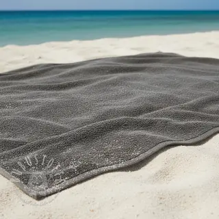 Frottee elastisch anthracite
