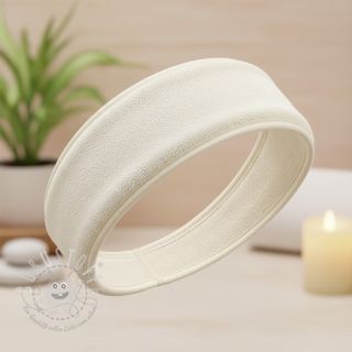 Frottee elastisch ecru