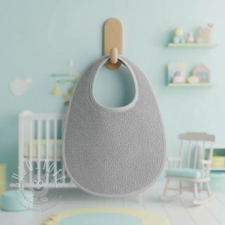 Frottee elastisch light grey