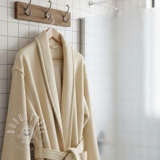 Frottee elastisch beige