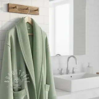 Frottee elastisch mint