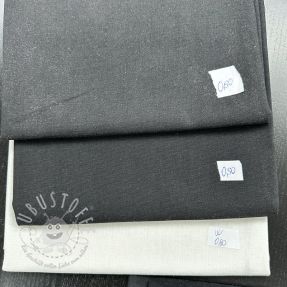 Stoffreste Baumwollstoff mit Leinen PREMIUM 012