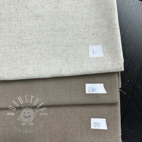 Stoffreste Baumwollstoff mit Leinen PREMIUM 021