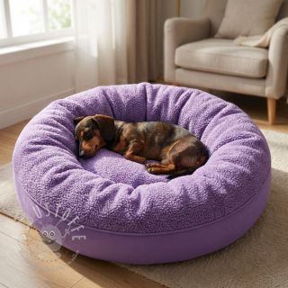 Fleece TEDDY DOUBLE SIDED lilac