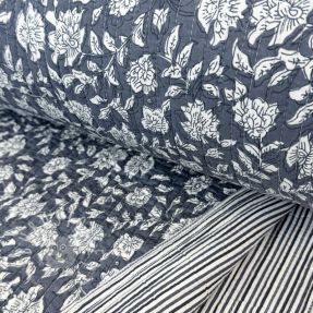 Baumwollstoff QUILT Gange gris
