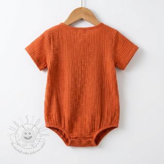 Double gauze/musselin terra