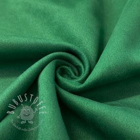Suede stretch SCUBA dark green