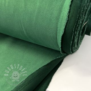 Suede stretch SCUBA dark green