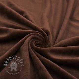 Samt VELVET STRETCH dark brown