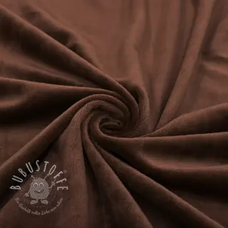 Samt VELVET STRETCH dark brown
