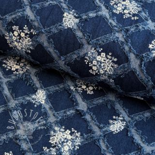 JEANS DENIM EMBROIDERY Fera design A