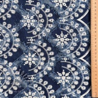 JEANS DENIM EMBROIDERY Fera design B