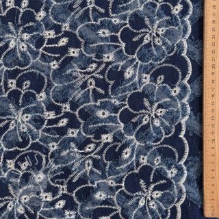 JEANS DENIM EMBROIDERY Fera design C