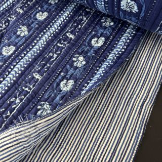 Baumwollstoff QUILT Gange bleu