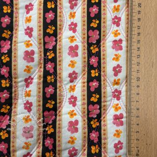 Baumwollstoff VOILE STEPPED Ophelia flower digital print