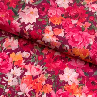 Baumwollstoff VOILE Tanja flowers digital print
