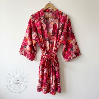 Baumwollstoff VOILE Tanja flowers digital print