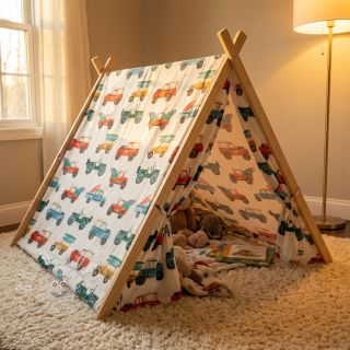 Baumwollstoff Cars white digital print