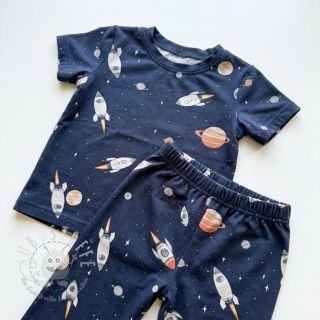 Baumwollstoff Space digital print