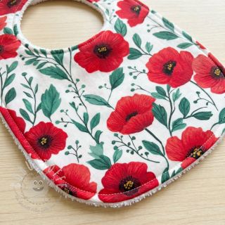 Baumwollstoff Poppy offwhite digital print