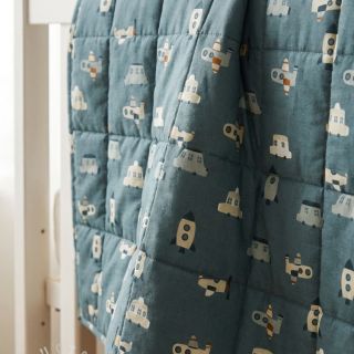 Baumwollstoff Vehicles petrol