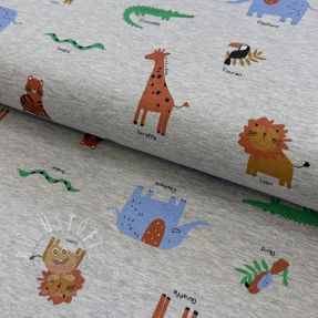 Jersey Safari melange grey