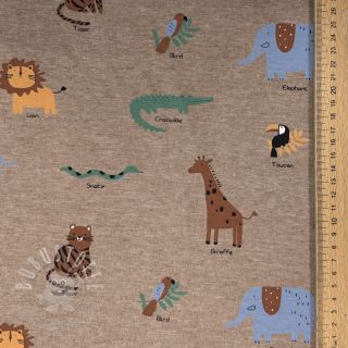 Jersey Safari melange taupe