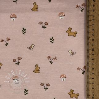 Jersey Bunnies light mauve ORGANIC