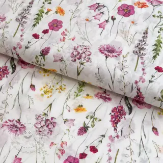 Baumwollstoff VOILE Emily flowers digital print