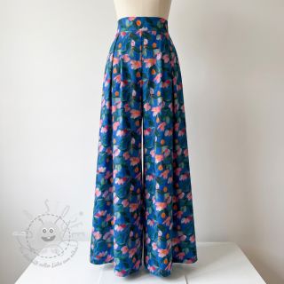 Viskosestoff STRETCH Flowers Dorothia digital print